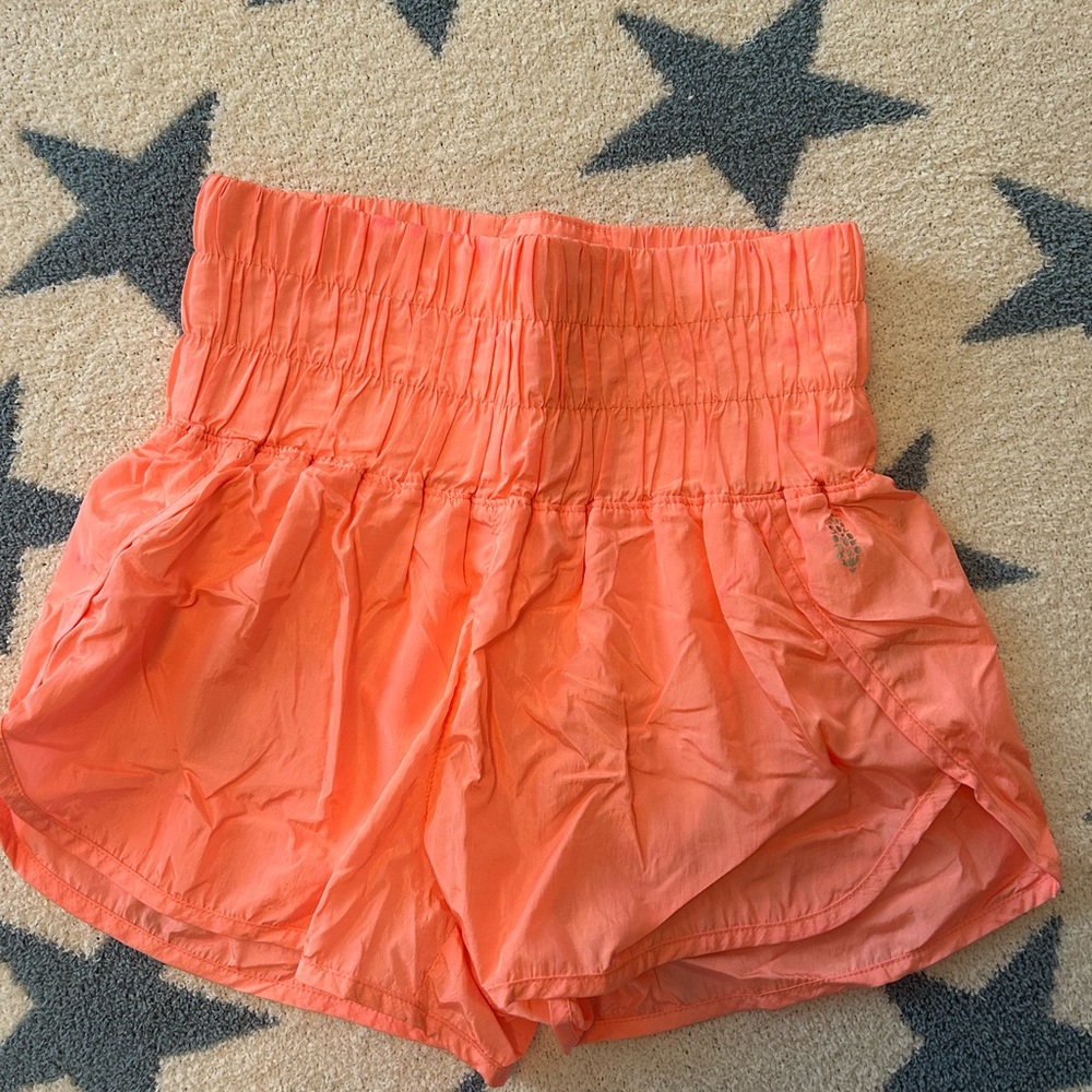 FP Movement by Free People High Waist Coral Shorts